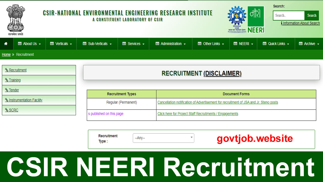 CSIR NEERI Recruitment 2025 for 19 Vacancies, Apply @neeri.res.in alt=