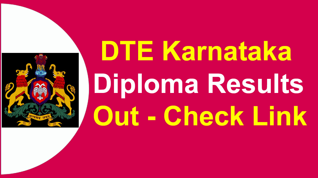 dte karnataka diploma results