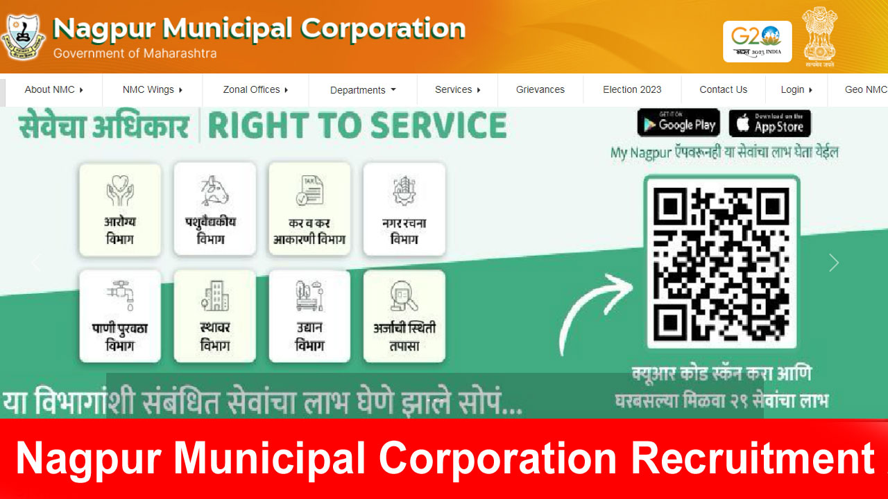 Nagpur Municipal Corporation Recruitment 2025 for 245 Posts, Apply @nmcnagpur.gov.in alt=